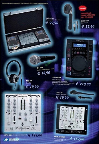 Electronic Megastore | non perdere l'occasione !!!!! tantissimi prodotti Monacor e IMG Stage Line in offerta