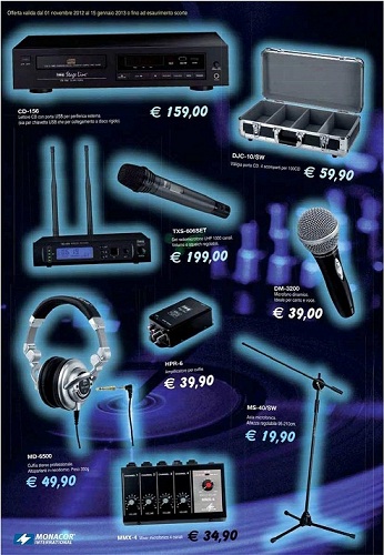 Electronic Megastore | non perdere l'occasione !!!!! tantissimi prodotti Monacor e IMG Stage Line in offerta