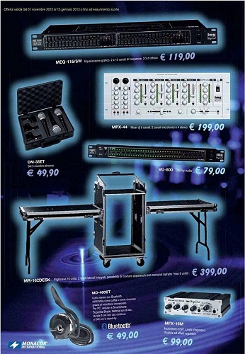 Electronic Megastore | non perdere l'occasione !!!!! tantissimi prodotti Monacor e IMG Stage Line in offerta